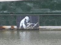 Фото graffiti Banksy, The death