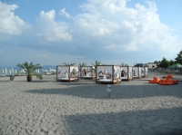 Фото beach gazebo, umbrellas