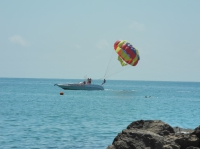 Фото parachute, boat, sky