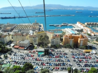 Видео Mediterranean Sea, cable lift